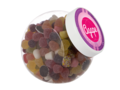 Plastic pot met 1 liter snoep