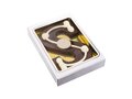 Sint Letter pure chocolade 200 gram met eigen logo plaatje 1