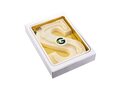 Sint Letter witte chocolade 200 gram met eigen logo plaatje