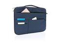 Smooth PU 15.6" laptop sleeve met handvat PVC-vrij 4