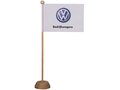 Tafelvlag 10 x 15 cm met houten standaard