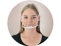 Transparant gezichtsmasker met verstelbare bandjes 1