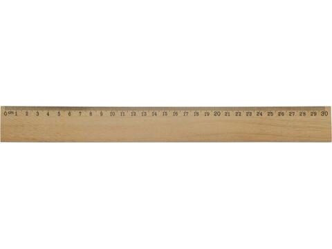 Houten liniaal 30cm
