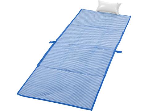 Opvouwbare strandtas met strandmat