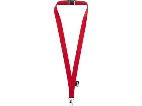 Gerecyclede PET lanyard met veiligheidssluiting