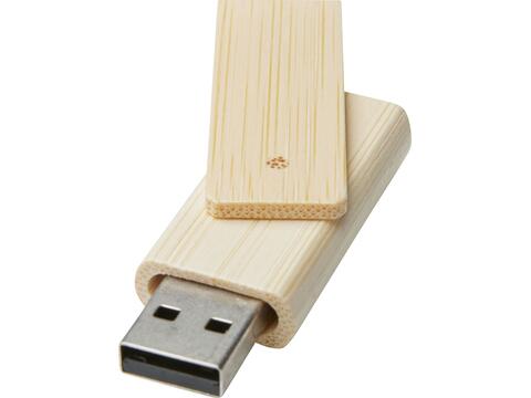 Rotate USB flashdrive van bamboe - 4GB