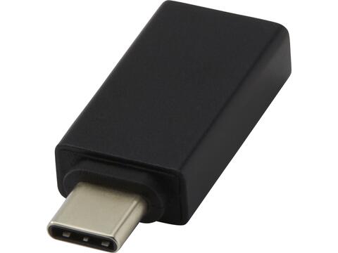 Adapt aluminium USB-C naar USB-A 3.0 adapter