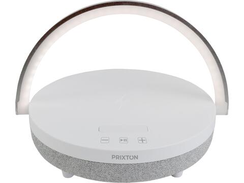 Prixton 4-in-1 speakerlampje met draadloos oplaadstation