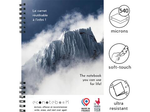EcoNotebook NA5 met premium cover - oneindig herbruikbaar