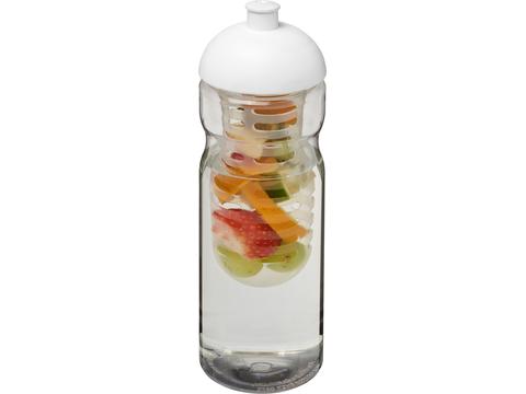 H2O Base bidon en infuser met koepeldeksel - 650 ml