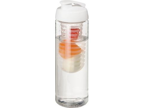 H2O Vibe fles en infuser met kanteldeksel - 850 ml