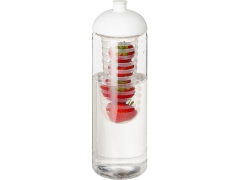 H2O Vibe fles en infuser met koepeldeksel - 850 ml