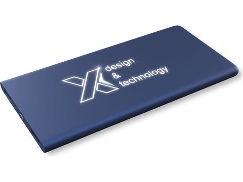 SCX.design P15 5000 mAh powerbank met oplichtend logo