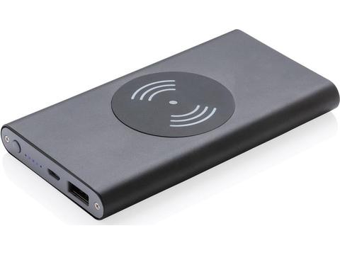 Powerbank met 5W draadloos opladen-functie - 4.000 mAh