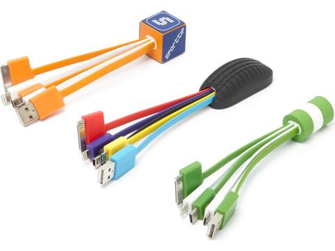 4SOME usb laadkabel met logo 3D uitvoering