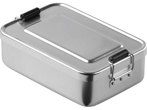 Aluminium lunchbox 17 x 11,7 x 5 cm