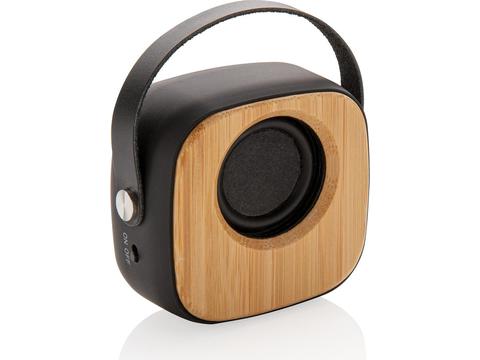 Bamboe draadloze fashion speaker - 3W