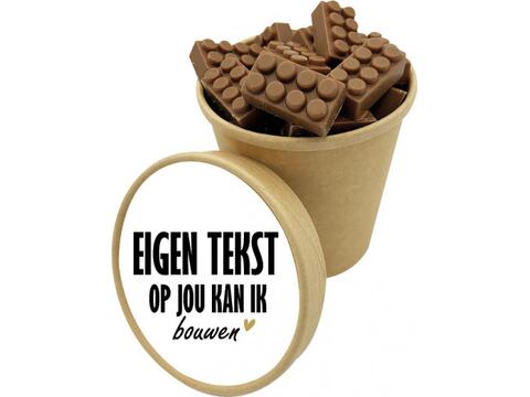 Biobeker Chocolade Bouwsteentjes