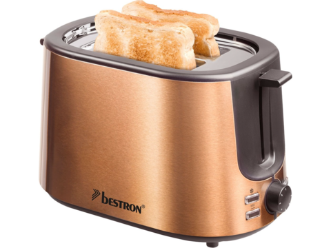 Bestron toaster koperdesign copper