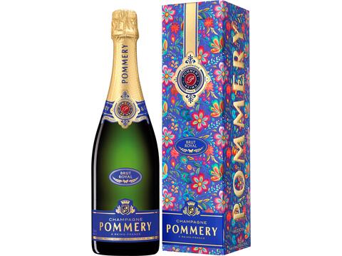 Pommery Brut Champagne Royal + feestverpakking