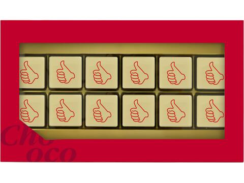 Chocolade Giftbox met 12 logo chocolaatjes