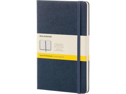 Classic Large hard cover notitieboek met ruitjes papier