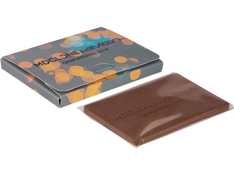 Creditcard chocolade bedrukken