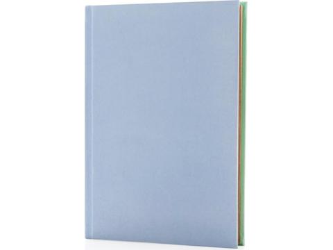 Deluxe stoffen 2-in-1 A5 notitieboek