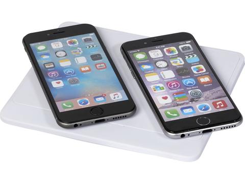Draadloze oplaadmat voor 2 smartphones