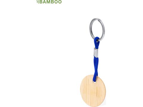 Eco sleutelhanger bamboe color