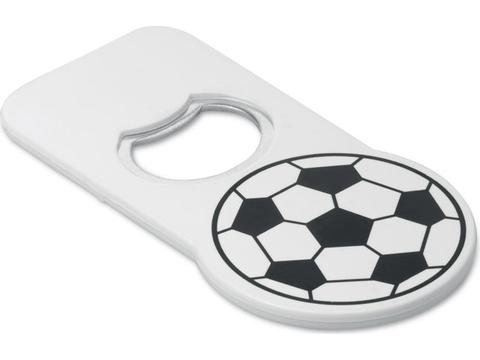 Flesopener met voetbal bedrukken