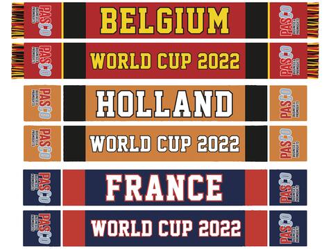 Eigen design Voetbal Sjaals Premium