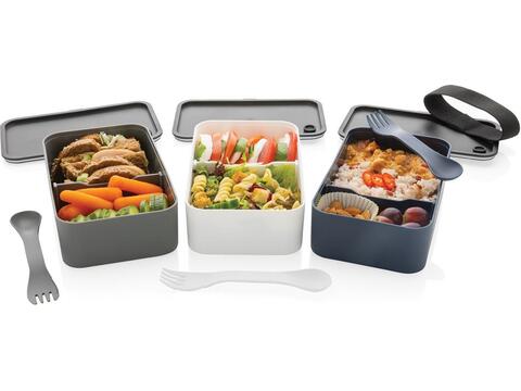 GRS lunchbox met spork voor koude en warme lunch