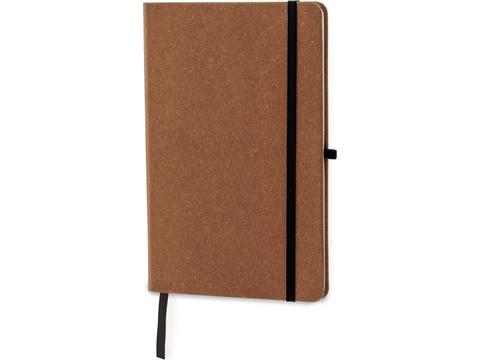 Hardcover Notebook A5 Recycled Leer