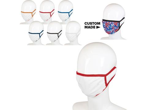 Herbruikbaar 3-laags mondmasker met full colour allover print