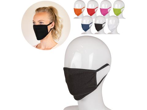 Herbruikbaar mondmasker uit katoen en elastaan