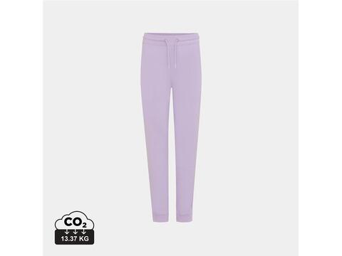 Iqoniq Cooper gerecycled katoen joggingsbroek lavender