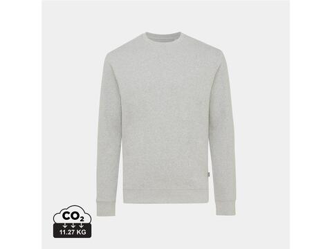 Iqoniq Denali gerecycled katoen sweater ongeverfd grijs