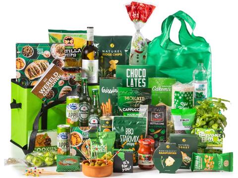 Kerstpakket Volume Topper in groen