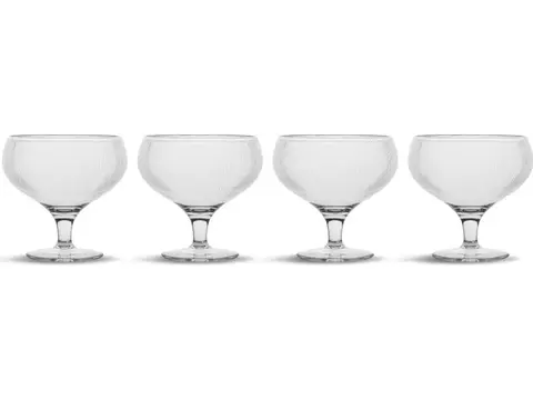 Billi coupe glas set van 4