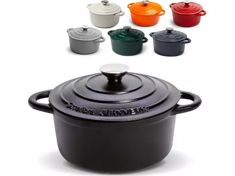 Orrefors Jernverk grote geëmailleerde braadpan 5L