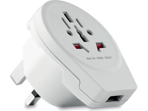 Reisadapter UK USB