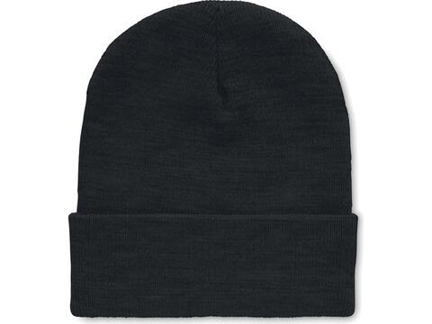 RPET Beanie met omslag