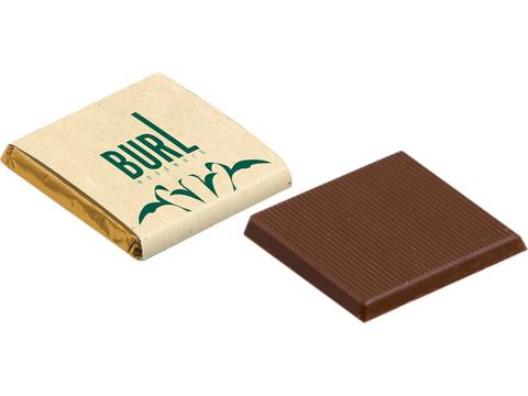 Napolitain melk chocolade met recycled papier