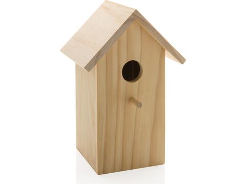 FSC® Houten vogelhuisje