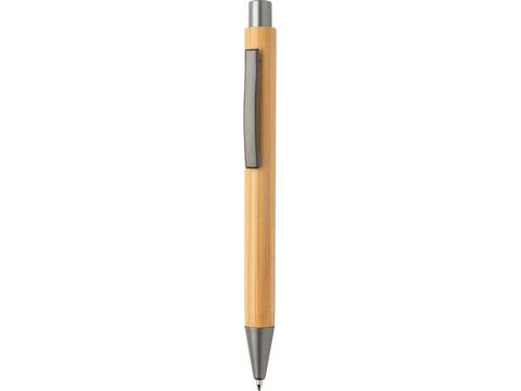 Slim design bamboe pen