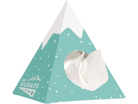 Piramide tissue box bedrukken