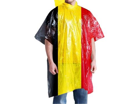 Regenponcho voor superfans