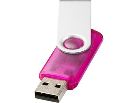 Rotate transparant USB - 2GB