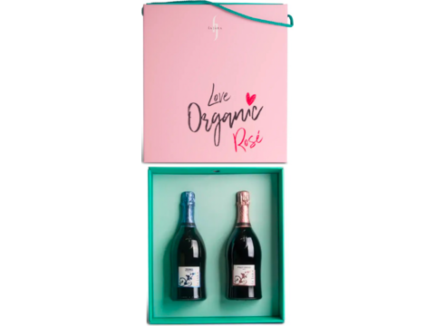 La Jara prosecco rosé gift box